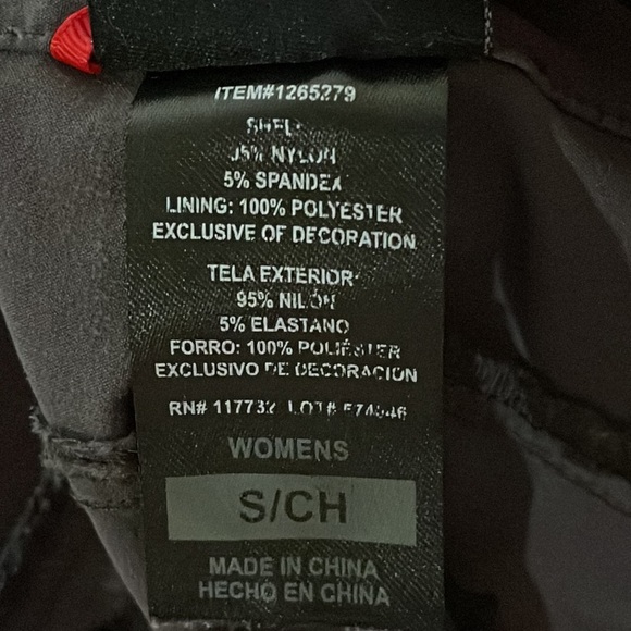 GERRY Outerwear Dark Gray Pants Front & Back Pockets Side Zip Pocket Size Small - Picture 9 of 9